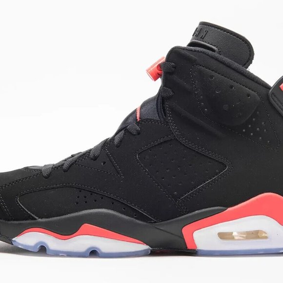 Nike Air Jordan 6 Men's 11 Retro Black Infrared 384664-060 Bred Classic … - Picture 3 of 10